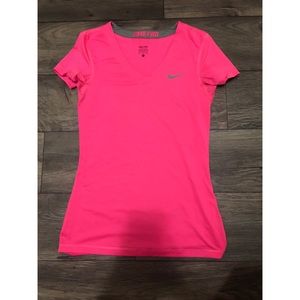 Nike Pro V neck T Shirt